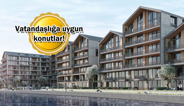 Tersane İstanbul'daki 660 konut 740 bin dolardan başlayan fiyatlarla satılıyor! 
