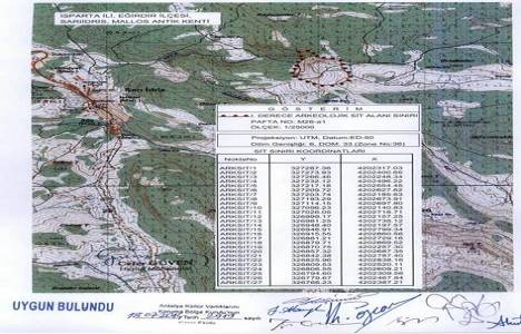 Isparta Eğirdir Mallos Antik Kenti sit sınırları güncellendi!