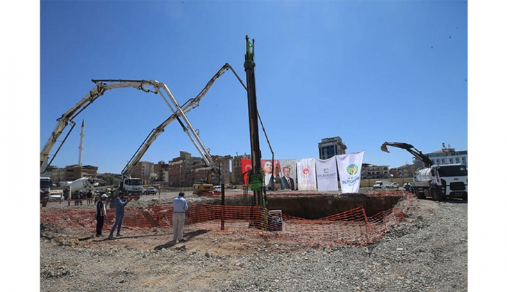 Malatya nın kalbi tarihi Bakırcılar Çarşısı nın temeli atıldı!