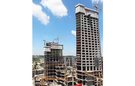 Skyland İstanbul projesinin tercihi DOKA oldu!