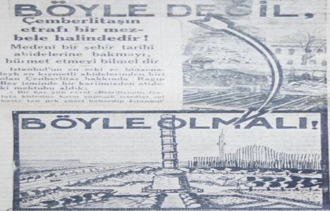 1930 yılında Çemberlitaş!