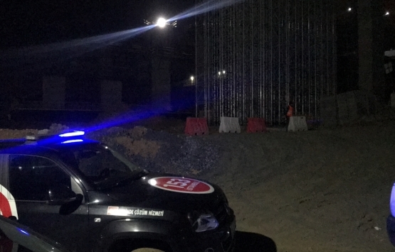 Başakşehir de metro inşaatında göçük: 1 işçi öldü!