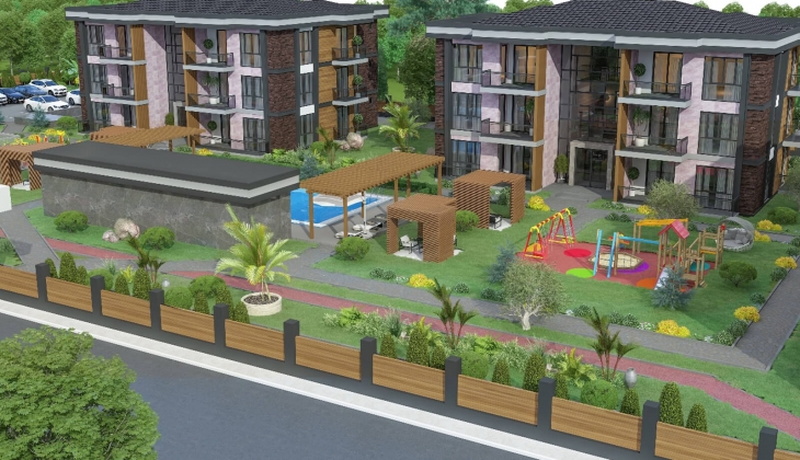 Uysal Green Garden de hemen teslim 3+1 konutlar!