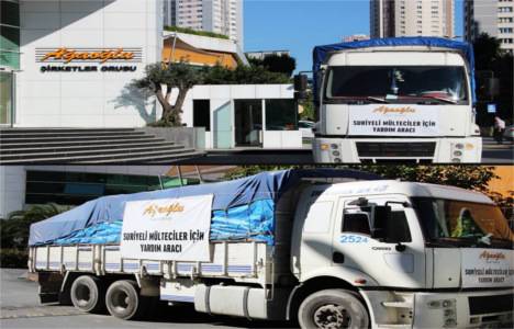 Ağaoğlu Şirketler Grubu’ndan Suriyeli mülteciler için yardım kampanyası!