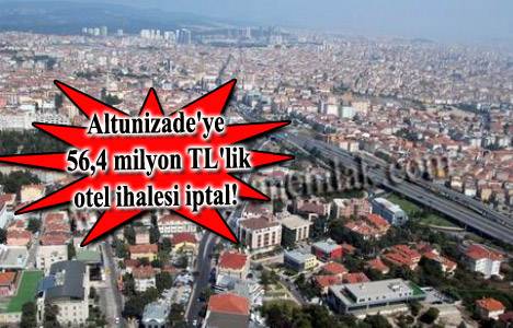 Vakıflar'ın Üsküdar Altunizade'de otel yaptırma ihalesi iptal edildi!