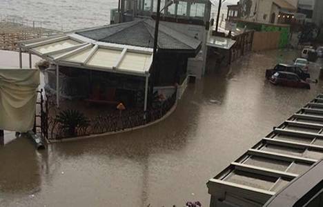 Mehmet Ali Erbil, Kıbrıs'ta kaldığı otelde aşırı yağıştan mahsur kaldı!