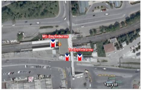 Aksaray metro aktarması!