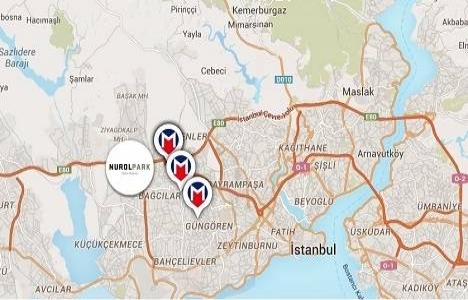 Güneşli Nurol Park harita!