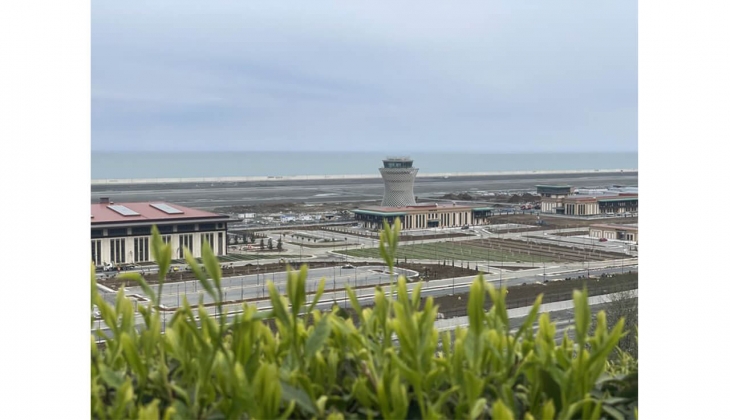 Rize-Artvin Havalimanı nda ilk test uçuşu gerçekleştirildi!