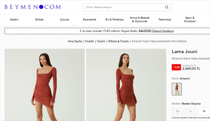 Şıklığın adresi Beymen’de outlet fırsatlarını kaçırma! Yüzde 70 e varan indirimlerle 20 Eylül 2022 Beymen fiyat listesi