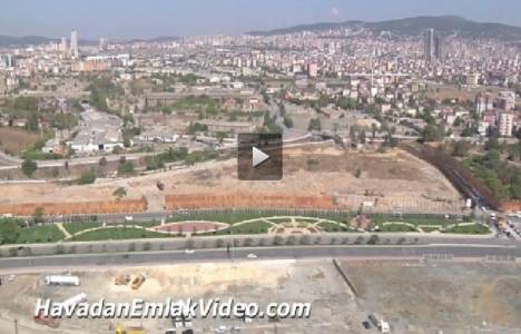 Emlak Konut Kartal projesinin havadan son görüntüleri!