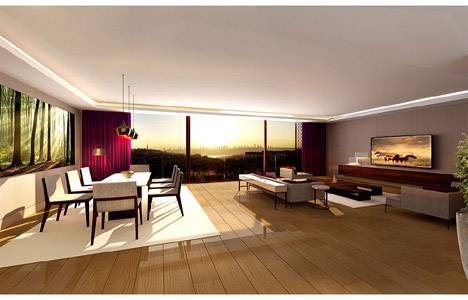 Çengelköy Park Evleri örnek daire!