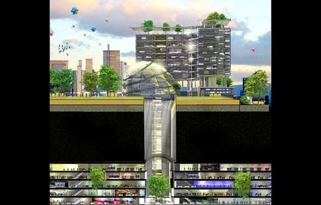 Amerika'da yer altına apartman inşa ediliyor!