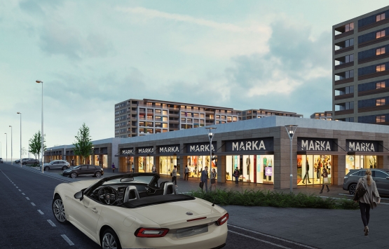 7 Renk Selçuklu da cadde dükkanları satışta!