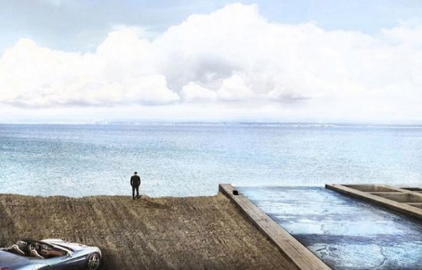 Casa Brutale isimli ev uçurumun içine inşa edilecek!