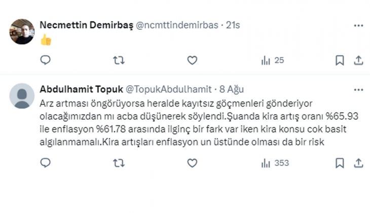 Merkez Bankası ndan kiralık ev arzında artış olabilir açıklaması: Barış Soydan, TCMB verileri açıklarsa iyi olur dedi!
