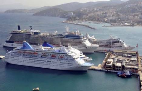 Çeşme'de kruvaziyer bereketi!