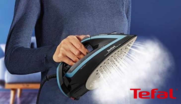 Yüzde 20 enerji tasarrufu sağlayan Tefal FV5695 turbo pro buharlı ütü görücüye çıktı!