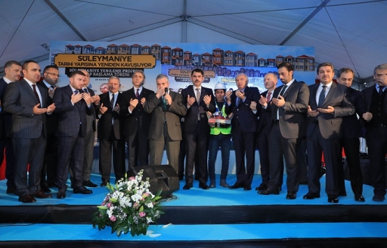 KİPTAŞ Süleymaniye yi tarihi dokusuna uygun inşa edecek!