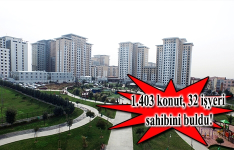 Esenler Havaalanı Konutları'nda kuralar çekildi!