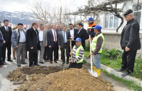 Konya Seydişehir'de doğalgaz çalışmaları başladı!