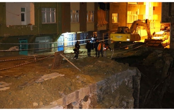 Esenler'de istinat duvarı çöken inşaatta 'zemin iyileştirme yapılmadı' iddiası!
