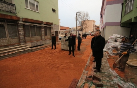 Bursa Gürsu'da üst yapı çalışmaları yoğunlaştı!