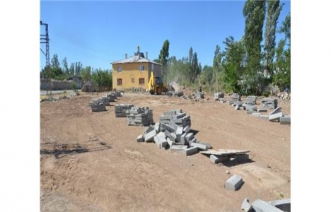 Van Erciş Belediyesi Yeşilova'ya park inşa edecek!