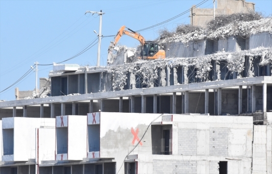 Bodrum'daki imara aykırı yapıların yıkımı devam ediyor!