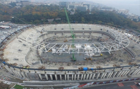 80 karede Vodafone Arena nın inşaat süreci!