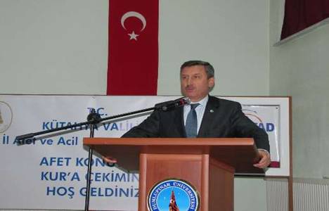 Hisarcık'ta 43 deprem konutu hak sahiplerine teslim edildi!