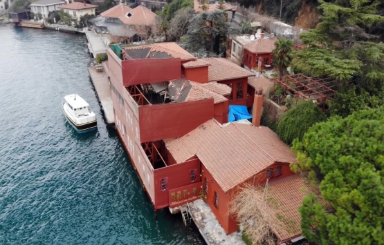 Hekimbaşı Salih Efendi Yalısı nın son hali havadan görüntülendi!