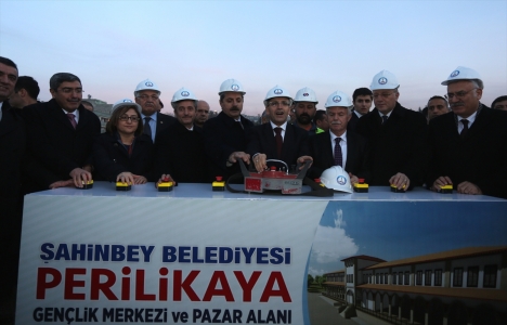 Gaziantep Şahinbey'de Perilikaya Gençlik Merkezi'nin temeli atıldı!