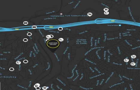 Kordon İstanbul Kağıthane daire fiyatları!