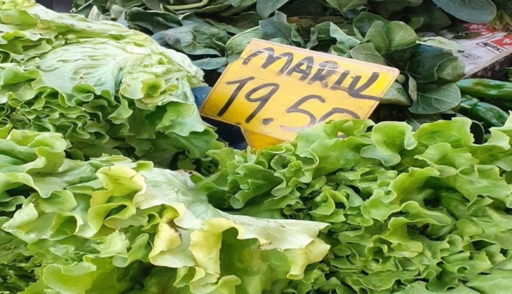 Manavda marulun fiyatını gören vatandaşlar almaktan vazgeçti, sosyal medya çalkalandı