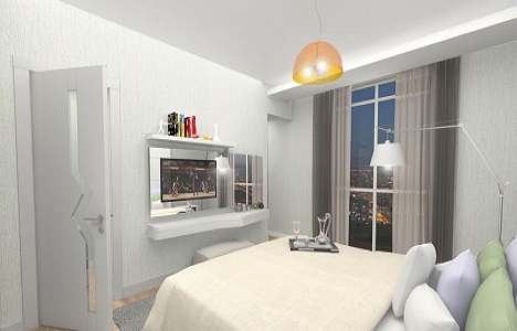 Akkent Paradise Gardens örnek daire!