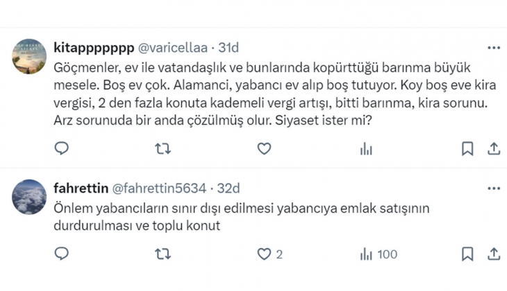 Tebernüş Kireçci, ev sahibi ve kiracı kavgalarını işaret etti: Arz artırılmalı, yoksa daha büyük kavgalar göreceğiz!
