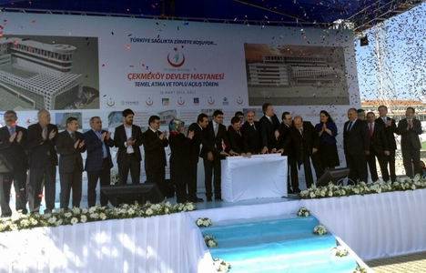 Çekmeköy Devlet Hastanesi nin temeli atılıyor! 