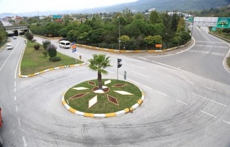 Sapanca Otoyol çıkışına estetik düzenleme!