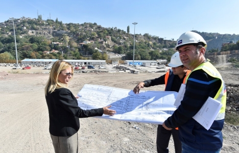 Ankara Hacı Bayram dolmuş duraklarına modern kompleks!