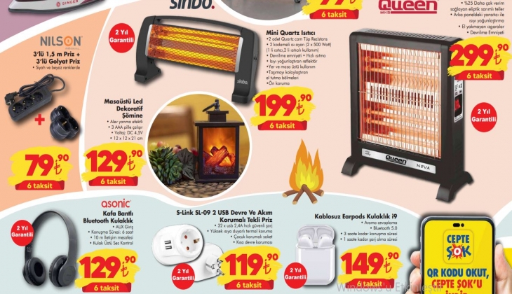 Evlenecekler ve evini yenileyecekler bu hafta Şok ta bayram edecek! 9 Kasım 2022 fiyat listesi..