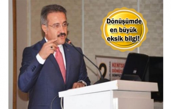 Hızlı kentsel dönüşüme aracı kurum önerisi!