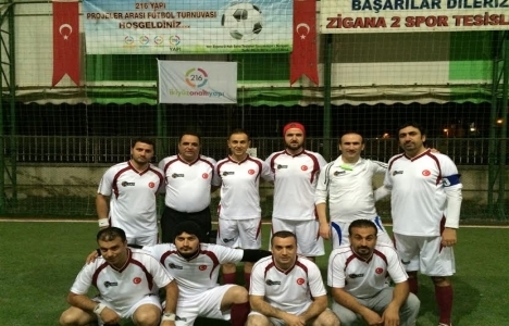 216 Yapı sakinleri futbol turnuvasında buluştu!
