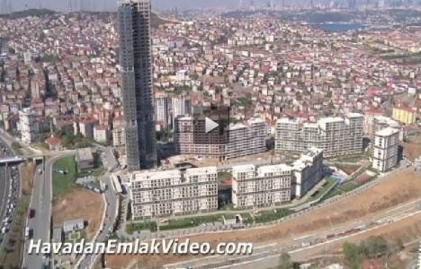 Sur Yapı Exen projesinin havadan en yeni görüntüleri!