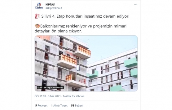 KİPTAŞ Silivri 4. Etap Konutları nın inşaatında son durum ne?