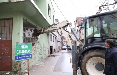 Çelebi Mehmet Bulvarı’nda 2. etap yıkım çalışmaları başladı!