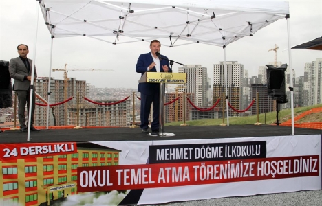 Esenyurt Mehmet Döğme İlkokulu'nun temeli atıldı!