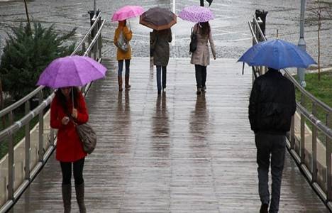 Türkiye, haftasonunu yağışlı havanın etkisinde geçirecek!