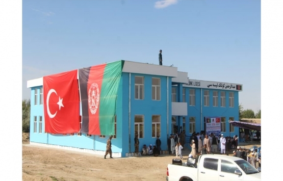 Metin Külünk'ün Afganistan'da yaptırdığı okul hizmete açıldı!