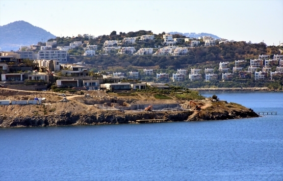 Bodrum daki imara aykırı yapıların yıkımı devam ediyor!